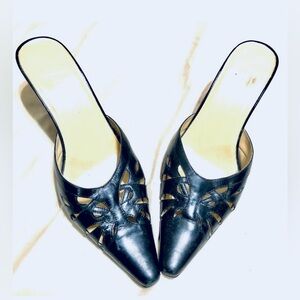 Bass Leather Heels shoes